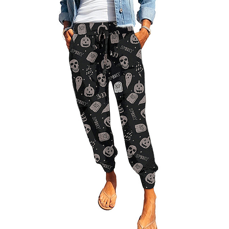 Fashion Loose Printed Casual Pants 21 01