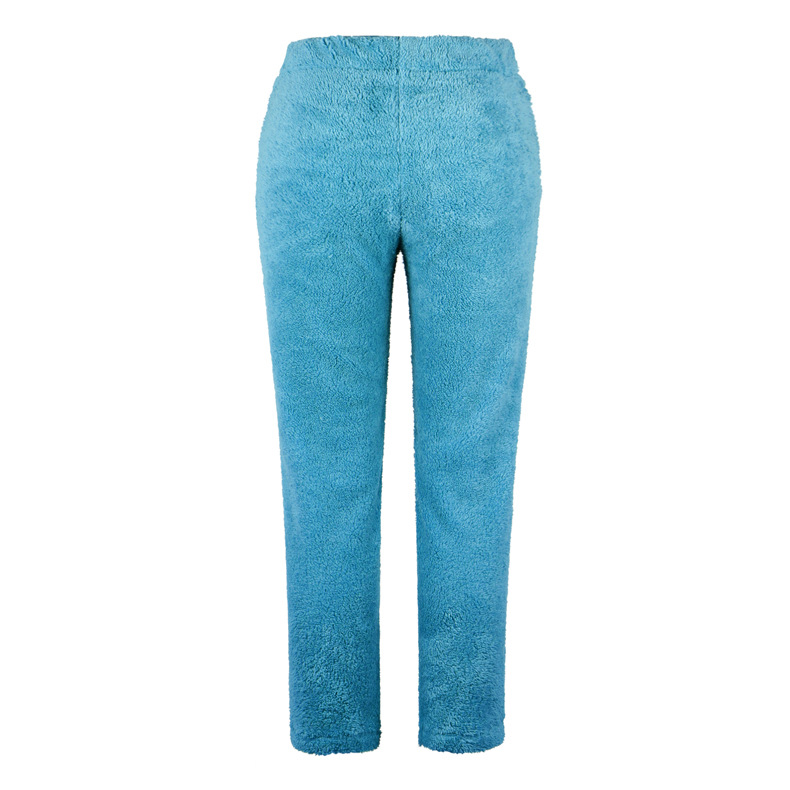 Women's solid color loose plush women's pants 28